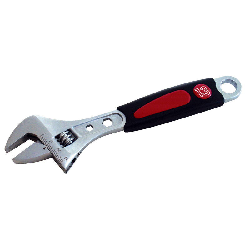 CLE A MOLETTE 10 POUCES 250 MM PRO CHROME VANADIUM GAINEE