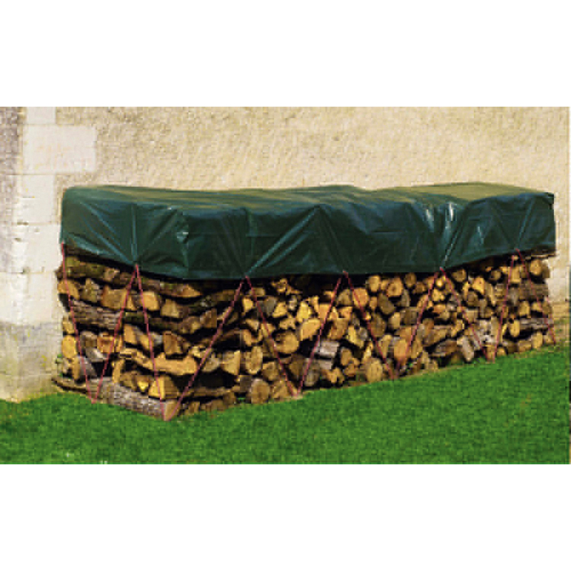 BACHE COUVERTURE BOIS 6 X 1.50 M