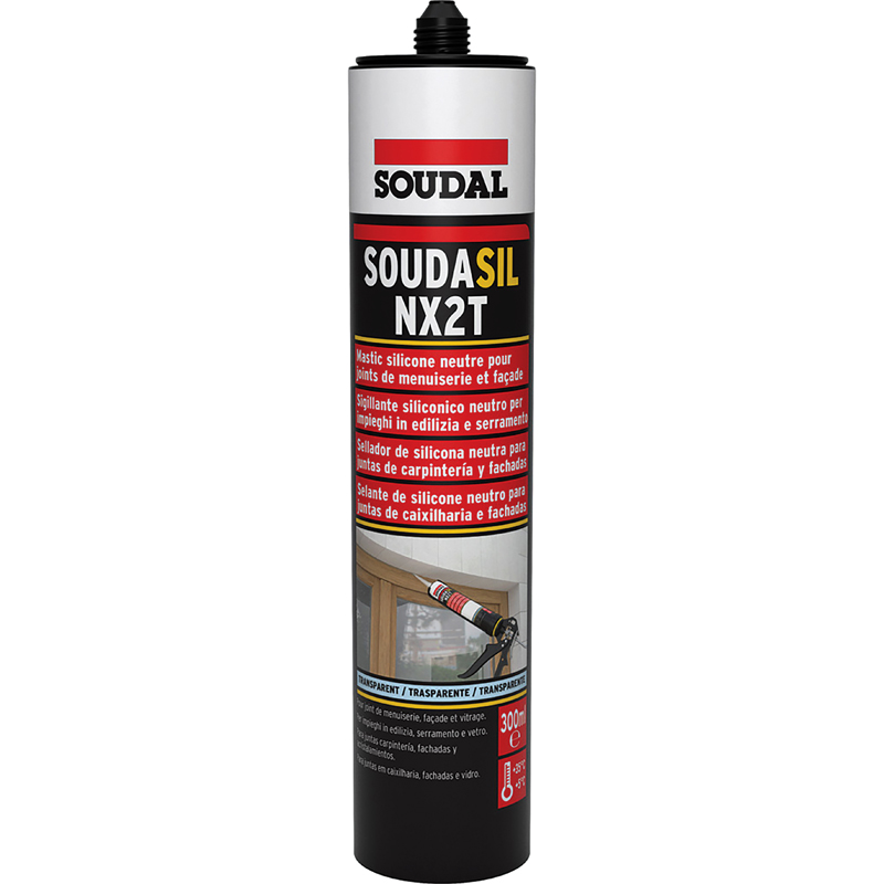 CARTOUCHE MASTIC SILICONE INCOLORE SNJF