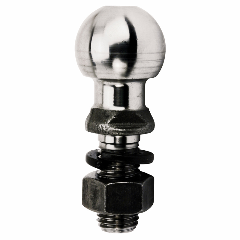 BOULE ATTELAGE DROITE 50MM AVEC VIS & RONDELLE