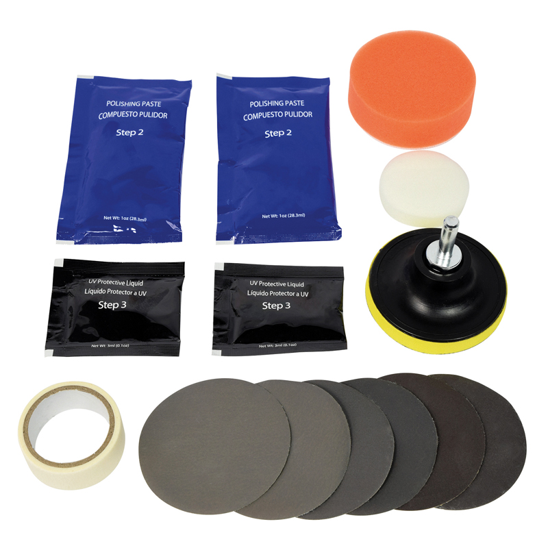 KIT DE  RENOVATION  OPTIQUE DE PHARE