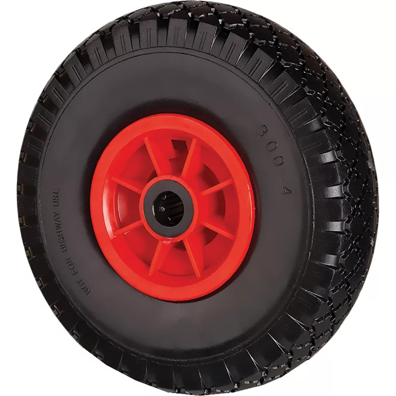 ROUE INCREVABLE 75 KG 260 MM POUR DIABLE AXE 20MM